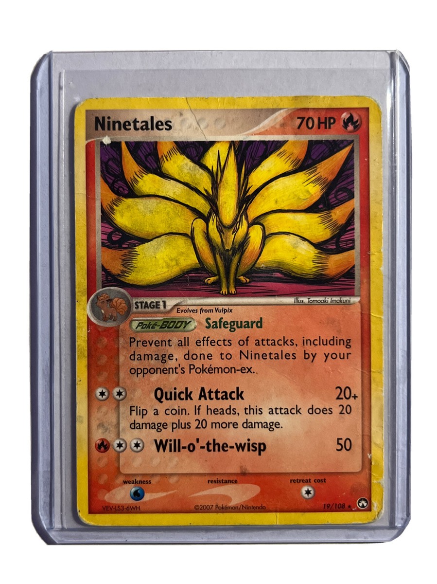 Pokémon TCG Ninetales EX Power Keepers 19 Regular Rare | eBay