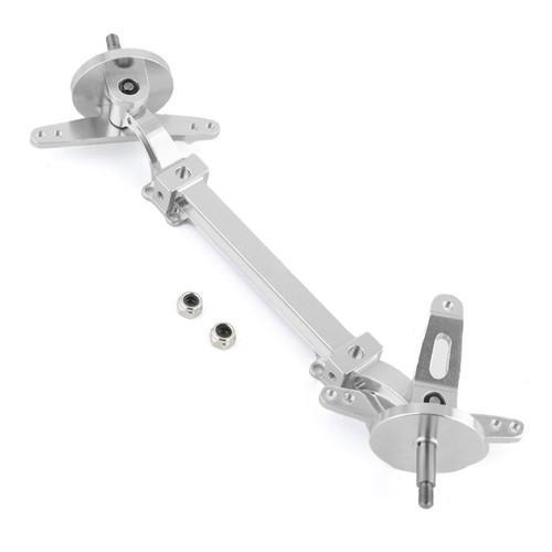 Alloy Alloy Front Steering Wheel Axle Upgrade For TAMIYA 1/14 Tractor RC Truck - Picture 9 of 18