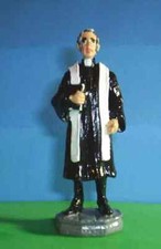 TOY SOLDIERS TIN CHRISTIAN CATHOLIC PRIEST 60 MM