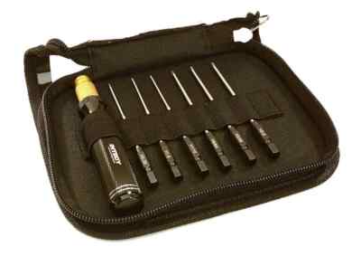 Integy 6 Pcs Allen HEX Tip Tool Set .05 1.5 1/16 5/64 3/32 2.5 RC Tips Tools Set