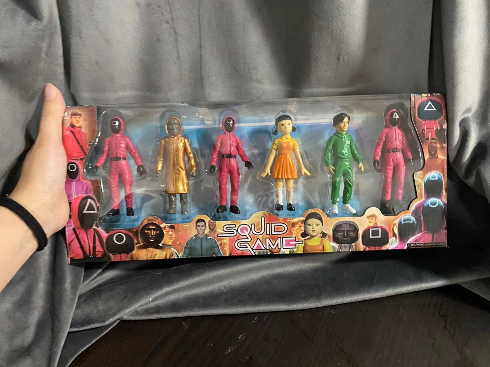 4" squid game figures( pack of 6) | eBay