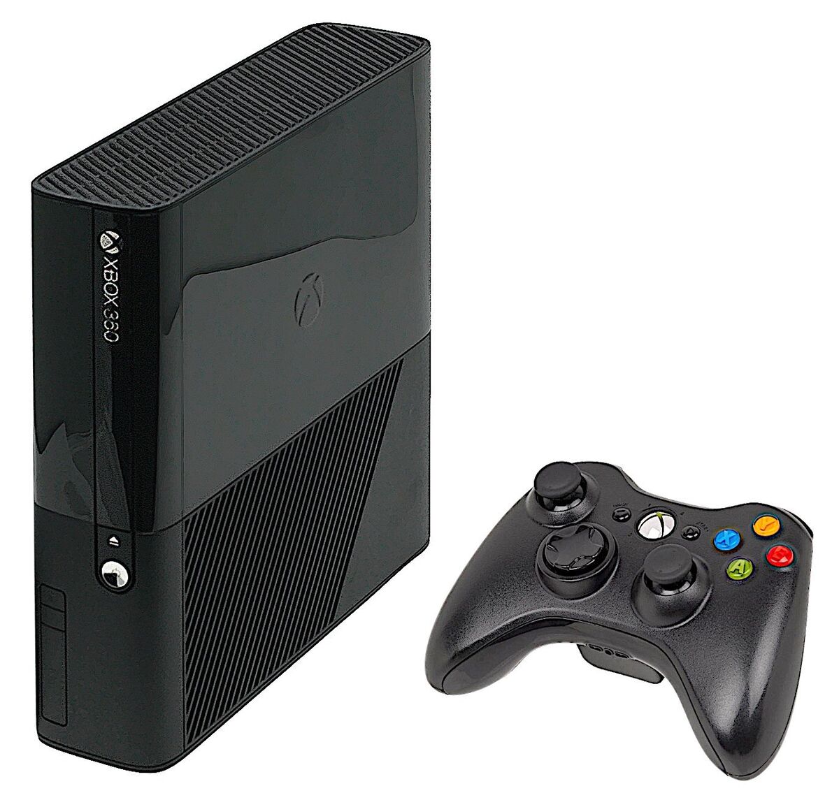 Discounted Xbox 360 Console 4GB Model E Black + Controller + Cords + US  Seller