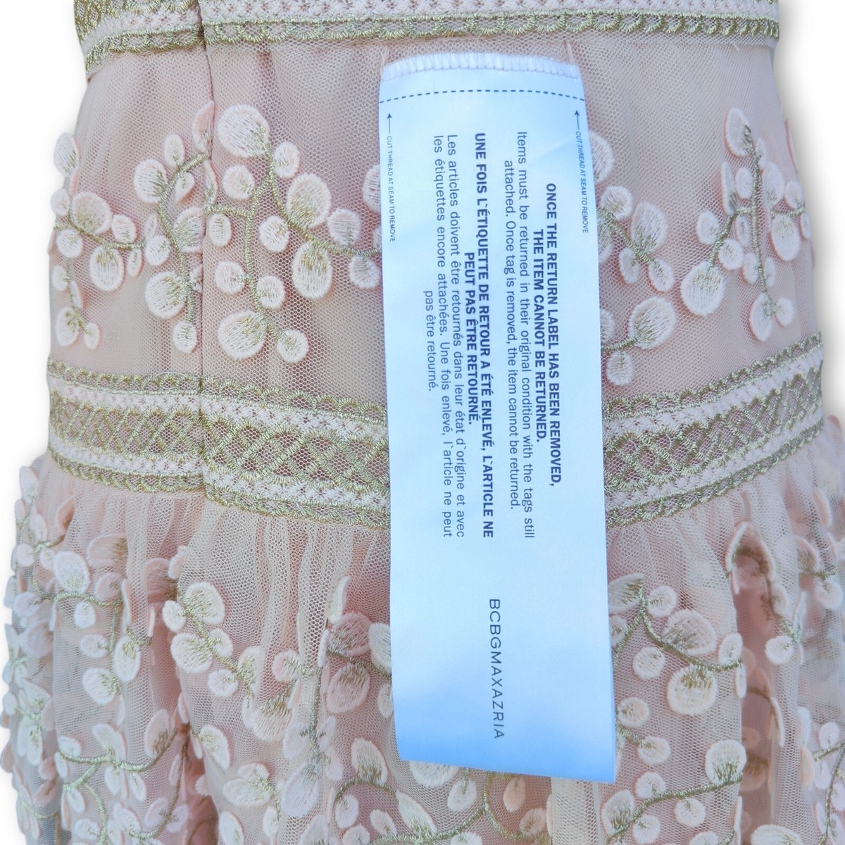 bcbgmaxazria embroidered tulle ruffle dress Designer Bcbgmaxazria Embroidered Tulle Ruffle Dresses for Women - Up to 65% off