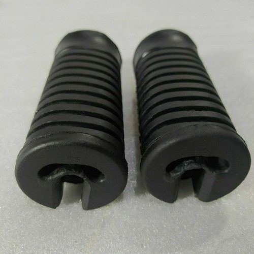 SUZUKI A50 AS100 AC100 T125 K10 K11 K15 FRONT FOOT REST FOOT PEG PILLION RUBBER - Picture 6 of 9