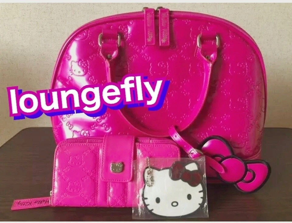  Loungefly Sanrio Hello Kitty Kawaii Faux Leather Wallet :  Clothing, Shoes & Jewelry