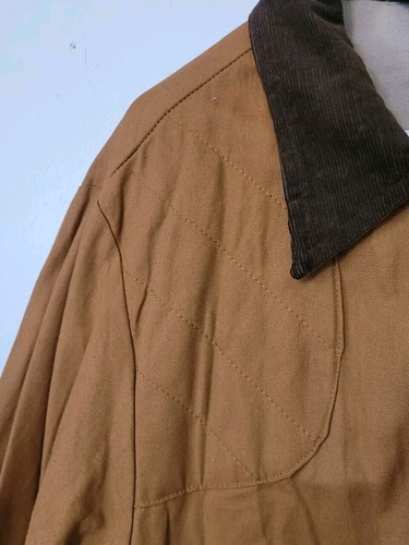 Vintage Duck Hunting Large Jacket Blue Bill By Red Head Gamebag Padded Shoulder - Picture 6 of 10