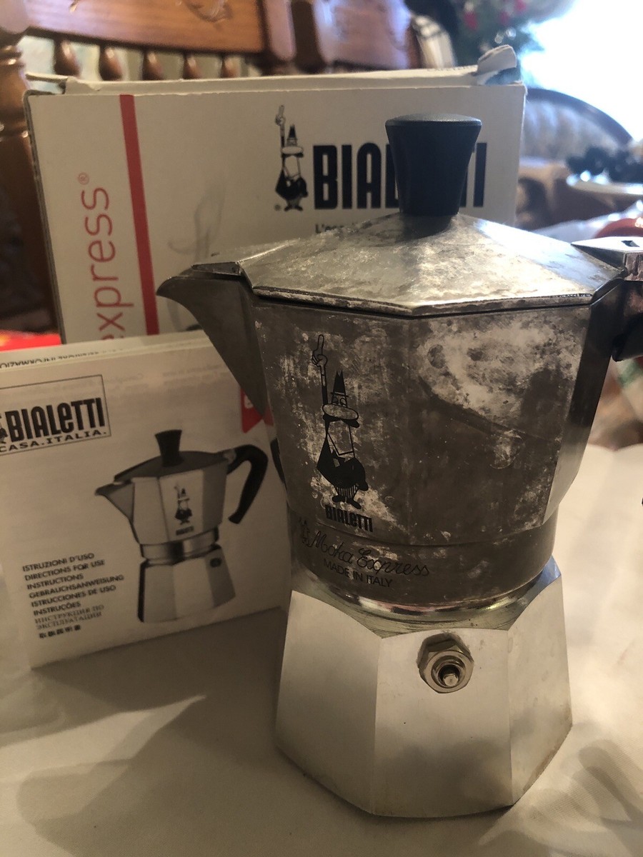 Bialetti 06799 Moka Express Cup Stovetop Espresso Maker