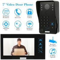 Wired Video Door Phone Intercom Doorbell Home Security 1x Camera +1x Monitor P2p on sale Wired Video Door Phone Intercom Doorbell Home Security 1x Camera +1x Monitor P2p on sale