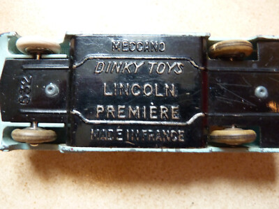 La Lincoln Premiere de 1958 en miniature par Dinky Toys France au 1/43e