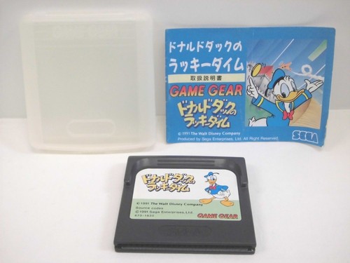 2X Sega Game Gear Games: The Ottifants + DONALD DUCK THE