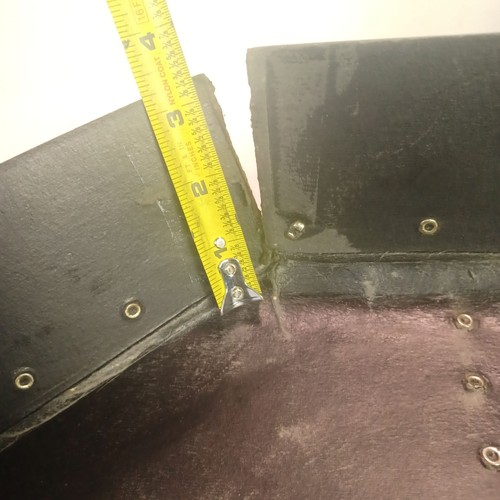 12x15" Tom/Snare Drum Octagonal Case 13x16"Hard Shell Fibre Fiber Vintage USA 14 - Picture 12 of 15
