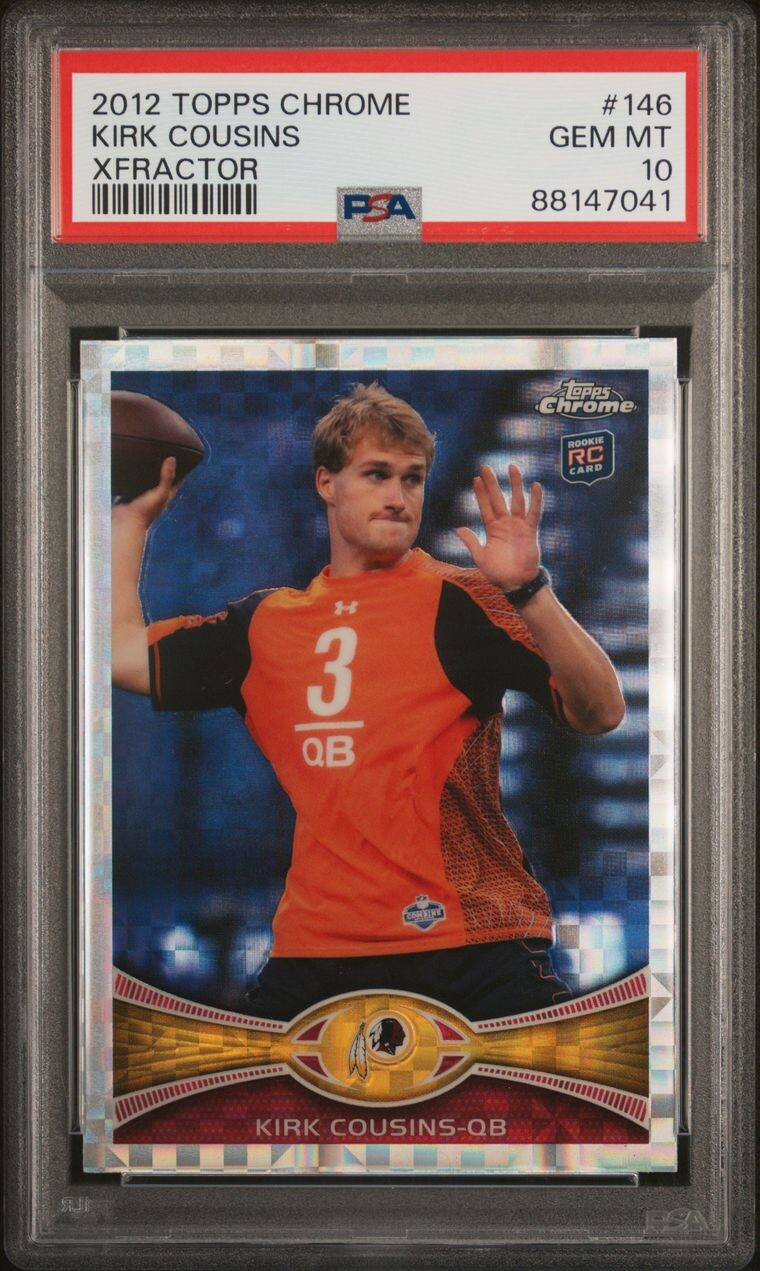 Kirk Cousins Topps Platinum #104 Xfractor