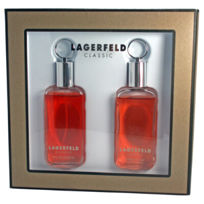 Classic by Lagerfeld Men SET: 2oz EDT Spray Cologne 2oz