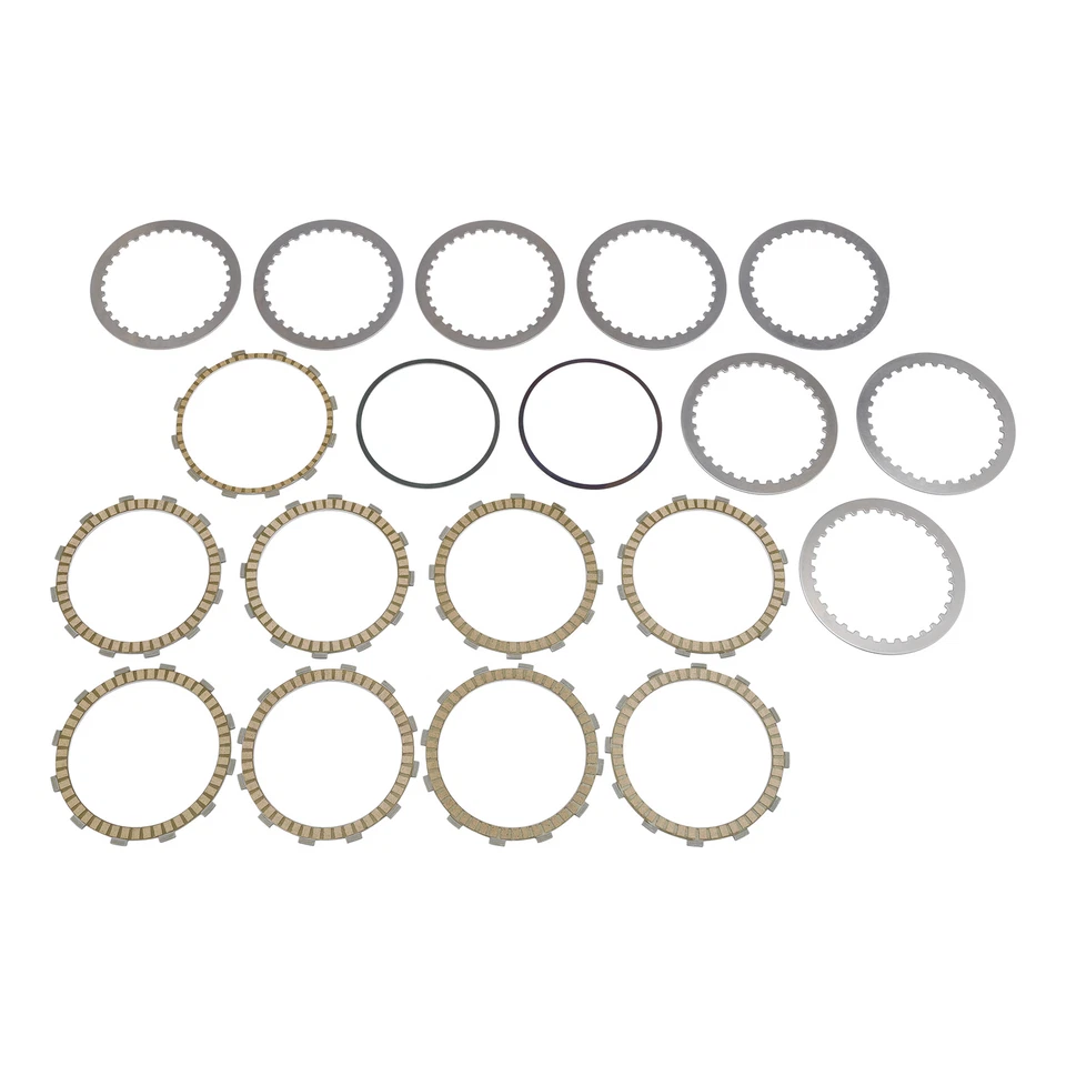 Kit de placas de embrague de transmisión aptas para Harley Twin Cam Touring Softail Fatboy 1999-2017 Foto 3 de 4