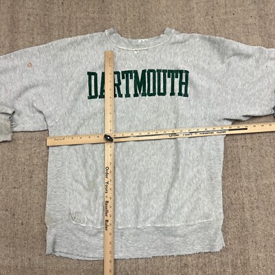 Vintage Dartmouth Sweatshirt Mens XL Gray 80s Champion Vintage Dartmouth Sweatshirt Mens XL Gray 80s Champion