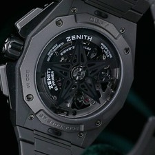 Zenith Defy Extreme Chronograph Skeleton Gray Titanium MINT SET 97.9100.9004 3