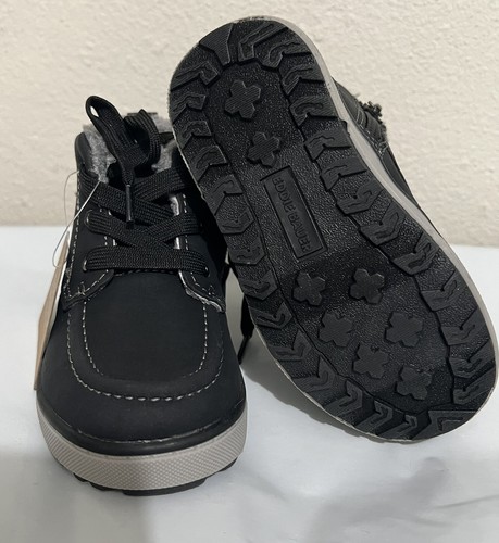 New Eddie Bauer Toddler Boys 9M Maddox Boots-Faux-Shearling Lined. - Picture 5 of 6