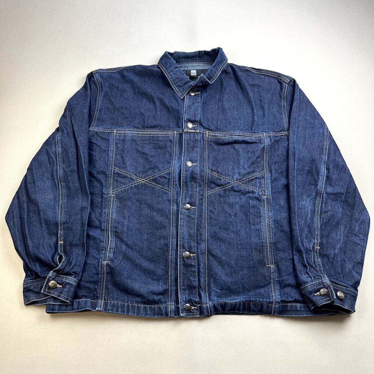 Vintage Marithe Francois Girbaud Jean Jacket Adult XXL Blue Vintage Marithe Francois Girbaud Jean Jacket Adult XXL Blue