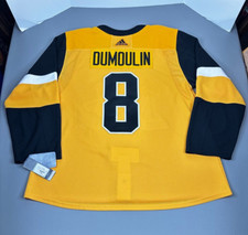 Pittsburgh Penguins Brian Dumoulin Jersey Adidas Authentic Hockey Size 56 2018
