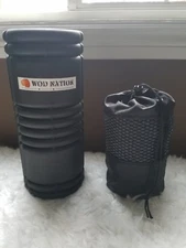 Wod Nation Grid Foam Roller & FroYoga Non Skid Gray Yoga Towel with Carrying Bag