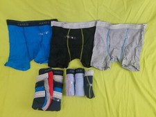 New 10 Pack Hanes Boys Size XL 18-20 Boxer Briefs Tagless Solids Breathable