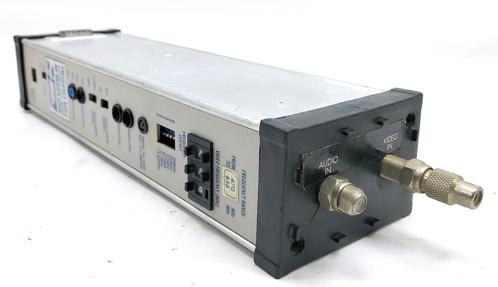 Hills AV Modulator Frequency Agile Double Side Band Video 137 MHZ-225MHZ