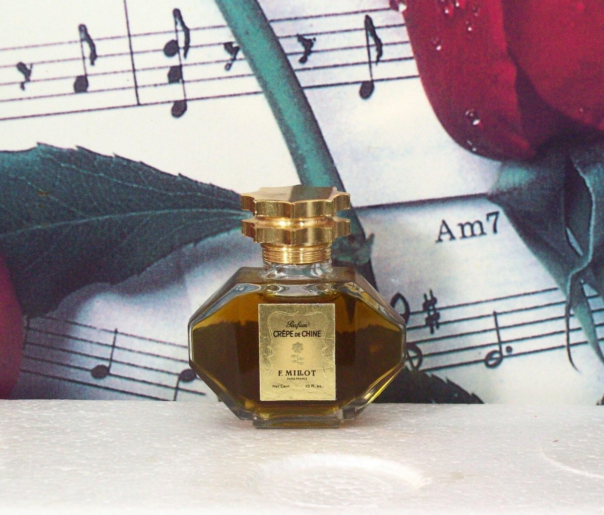 Crepe De Chine By F. Millot Parfum / Perfume 1/5 FL.OZ. NWOB
