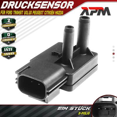 Drucksensor Abgasdrucksensor für Ford Fiesta Transit Volvo S60 Peugeot Citroën