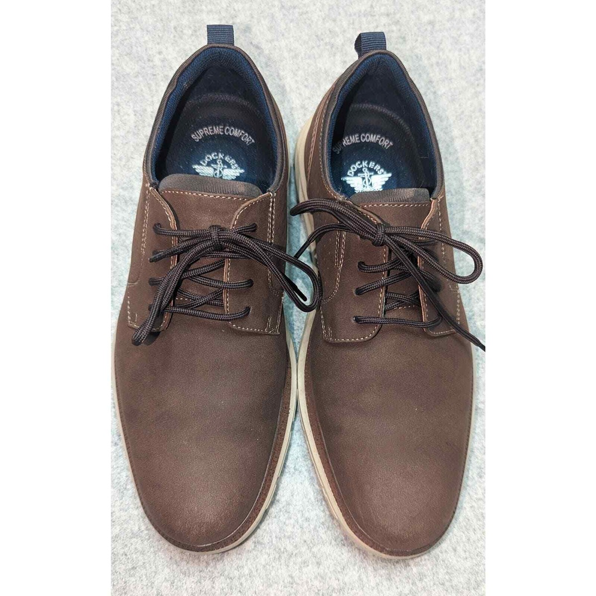 Dockers Supreme Comfort Men's Casual Shoes Sz 9.5 M Brown Supreme