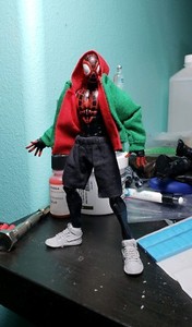 miles morales action figure with jordans