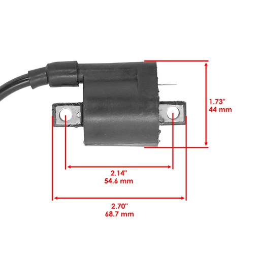 Ignition Coil for Yamaha Moto-4 200 YFM200 1985 1986 1987 1988 1989 Atv - Foto 2 di 7