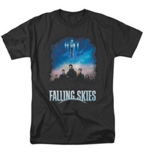 Falling Skies TV Series Main Players Above Name Logo T-Shirt, NEW UNWORN