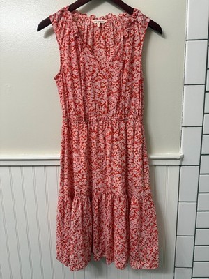 strapless open back dress REBECCA TAYLOR FLORAL SILK DRESS // SIZE MEDIUM  SANGRE DE CRISTO VINTAGE