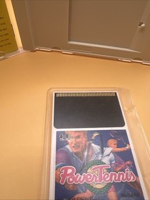[Used in Case] HUDSON Power Tennis PC Engine Software Hu Card from Japan