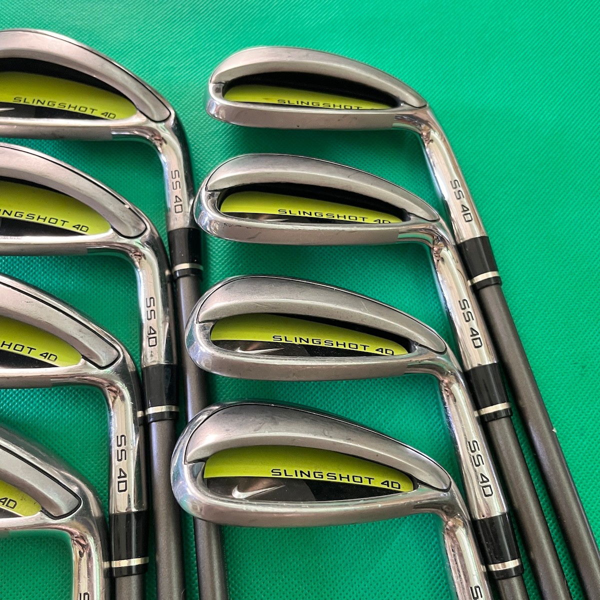 Nike SLINGSHOT 4D Iron Set 8pcs 4-Pw,Aw Stiff S Original Graphite