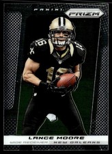 2013 Panini Prizm Lance Moore New Orleans Saints #142