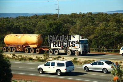 LKW Foto Silo-Sattelauflieger Australien weiß PILBARA CEMENT #g8nz