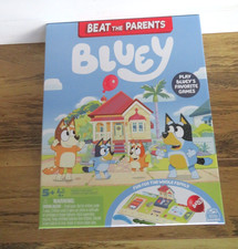 New Sealed Spinmaster Bluey Beat the Parents Game 5 yrs to adult Family Night