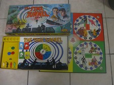1966 VINTAGE IDEAL TOYS THE TIME TUNNEL BOARDGAME COMPLETE IN BOX VERY RARE !!
