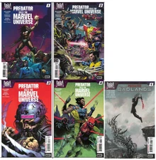 Predator Kills the Marvel Universe #1 2 3 4 MAIN Cover A & Badlands LOT Set 2025