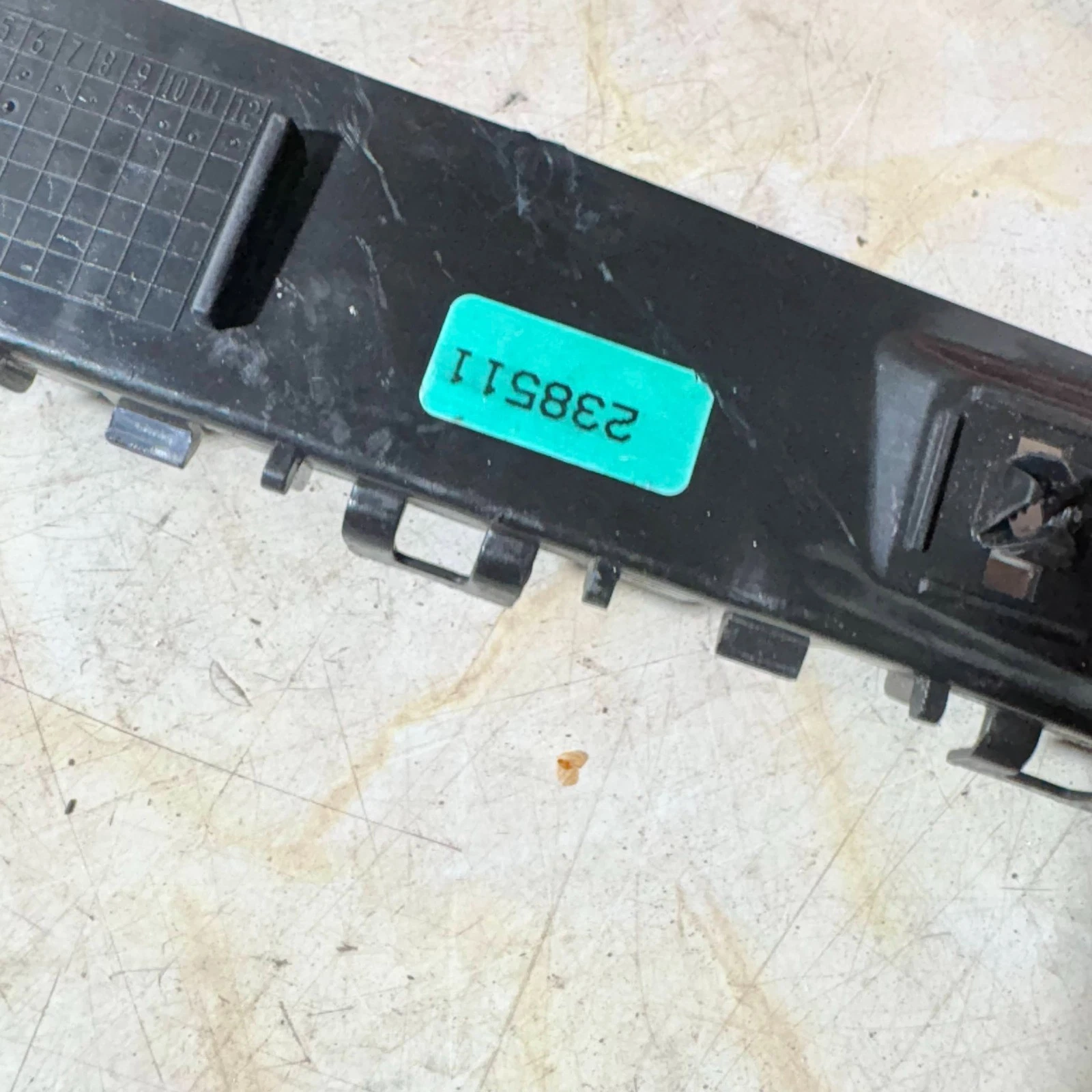 Suzuki bumper cover retaining support bracket used