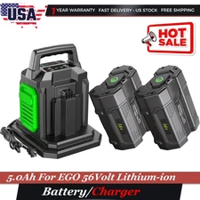 5.0Ah For EGO 56Volt Power+ Lithium-ion Battery / Charger CH2800D BA2800 BA4200T