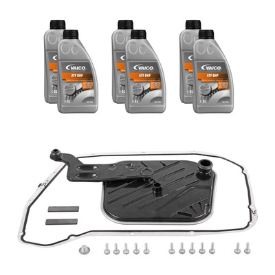 FILTERSATZ ÖLWECHSEL AUTOMATIKGETRIEBE 8-GANG 8HP55FLH FÜR AUDI A6 A8 Q5 VAICO
