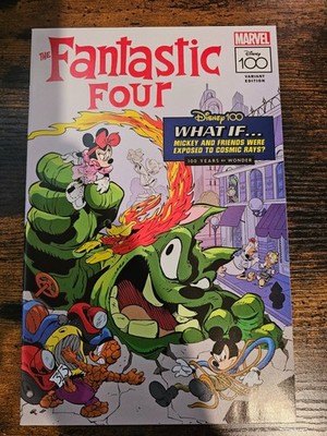 The Amazing Spider-Man #19 Variant Edition-Disney 100 'fantastic Four'-Giada...