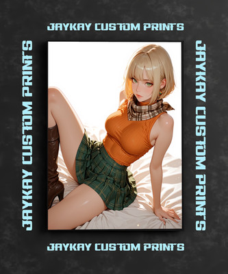 Resident Evil Sexy Ashley Graham Poster Print - No Frame