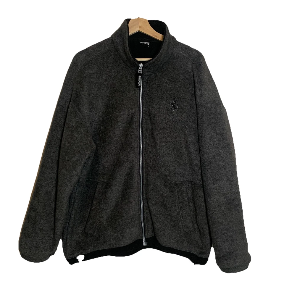 FERRARI 1999 Jacket Coat Size M VTG Racing Formula 1 Red Schumacher W/ Liner - Image 2 of 4