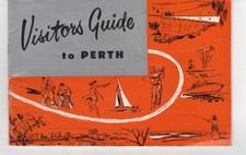 Australian Tourism Booklet “Visitors Guide to Perth ”, Western Australia 1961