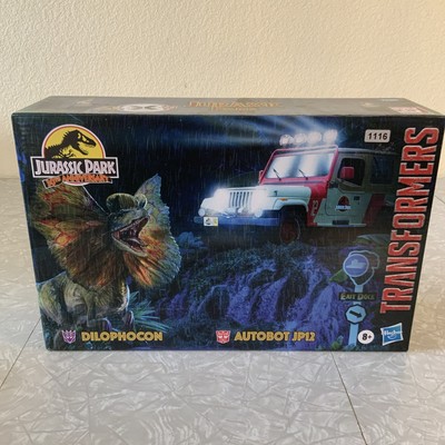 Jurassic Park 30th Anniversary DILOPHOCON vs. Transformers AUTOBOT JP12