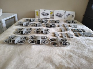 Lot of 11 DJI Neo drones and extras NO RESERVE!!!