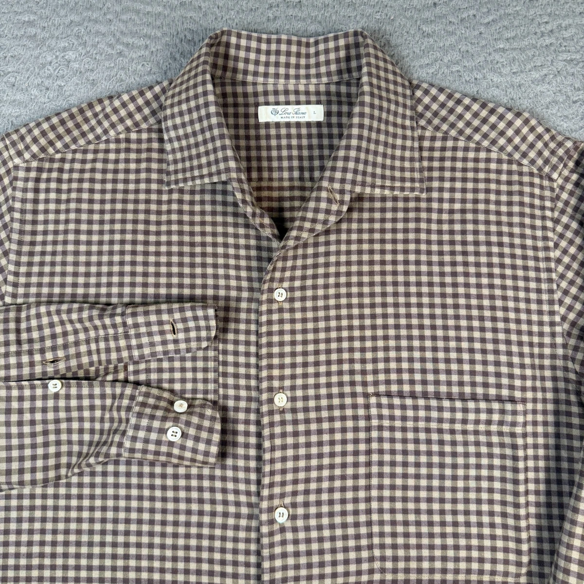 Loro Piana 100% Silk Dress Shirts for Men for sale | eBay